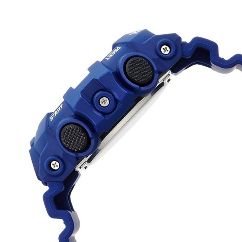 G-Shock Analog-Digital Blue Resin Strap foto 2